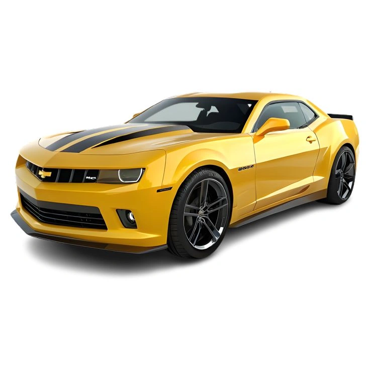 Sleek Yellow Chevrolet Camaro Sportthumbnail 