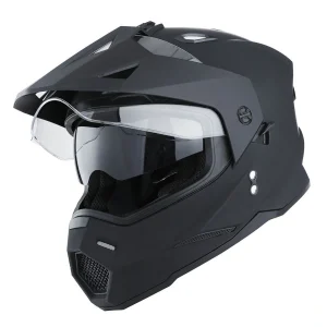 1Storm Adult Motorcycle Motocross Dual Sport Off Road Full Face Dual Visor Helmet